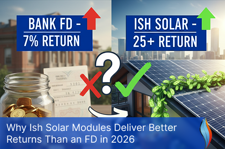 Why Ish Solar Modules Deliver Better Returns Than an FD in 2026
