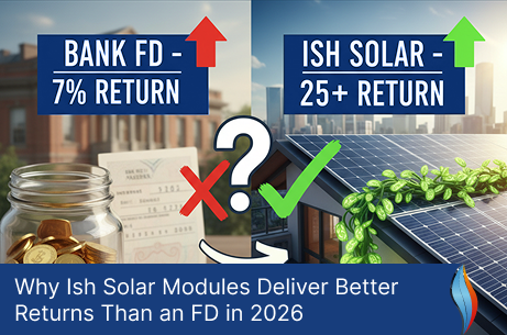 Why Ish Solar Modules Deliver Better Returns Than an FD in 2026-featured