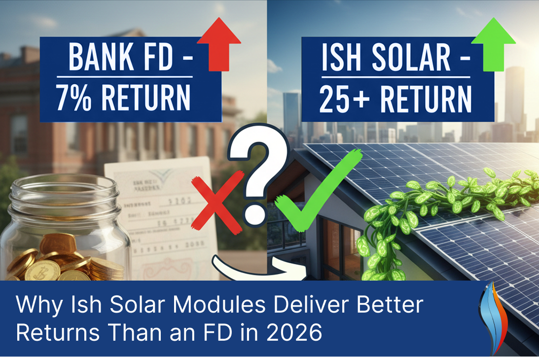 Why Ish Solar Modules Deliver Better Returns Than an FD in 2026-main