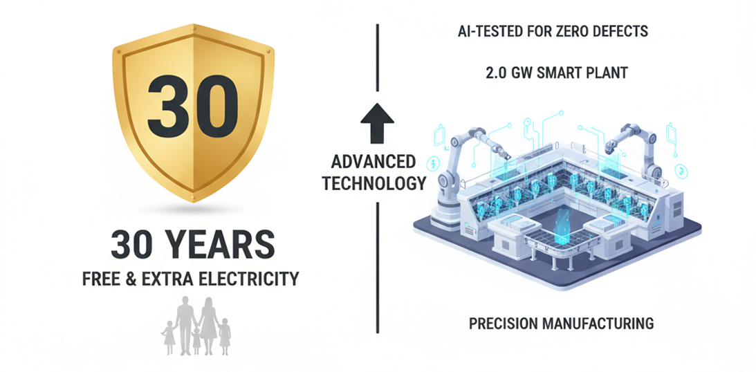 30-year linear power warranty