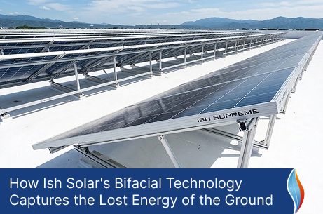 How Ish Solar's Bifacial Technology Captures the Lost Energy of the Ground-featured
