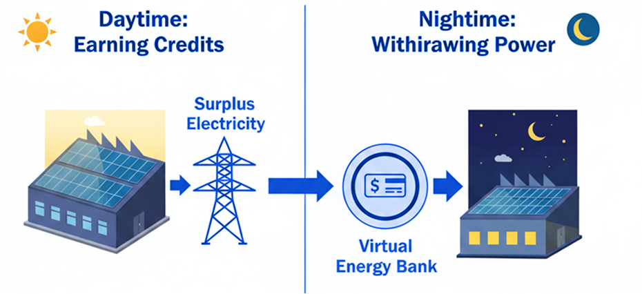 Virtual Energy Banking – your solar “savings account”