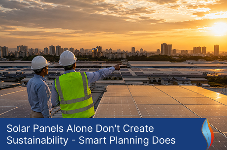 Solar Panels Alone Don't Create Sustainability - Smart Planning Does