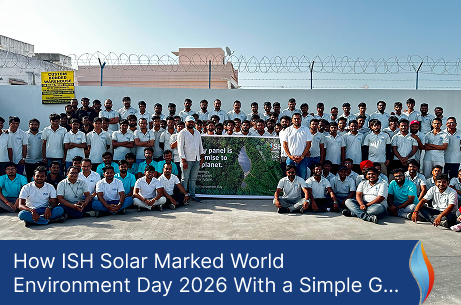 How ISH Solar Marked World Environment Day 2026 With a Simple Green Initiative