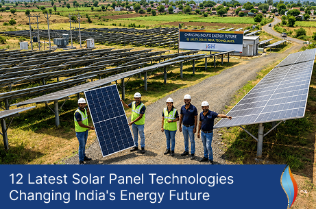12 Latest Solar Panel Technologies Changing India's Energy Future