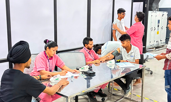 Health Checkup Drive @ Ish Solar-4