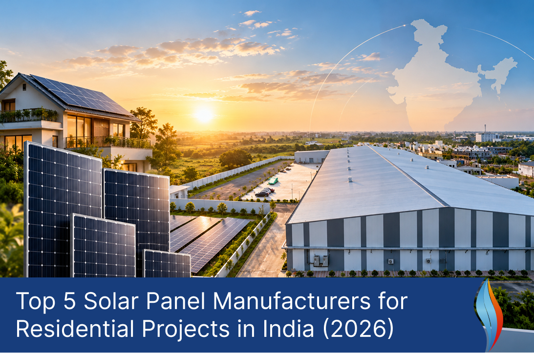 Top 5 Solar Panel Manufacturers for Residential Projects in India (2026)-main
