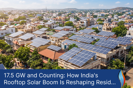 17.5 GW and Counting How India Rooftop Solar Boom Is Reshaping Residential Energy